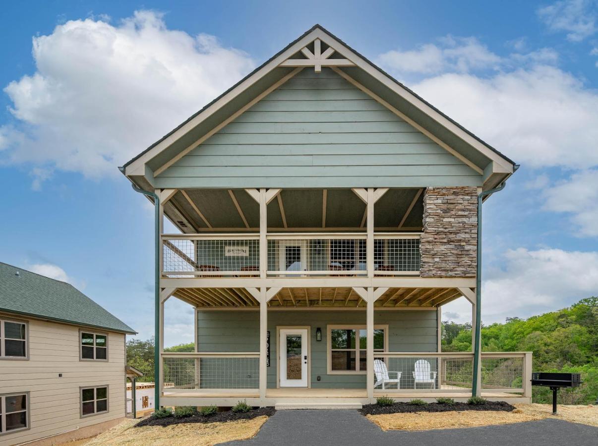 Osprey Nest Cottage Modern New Cabin Pigeon Forge Exterior foto